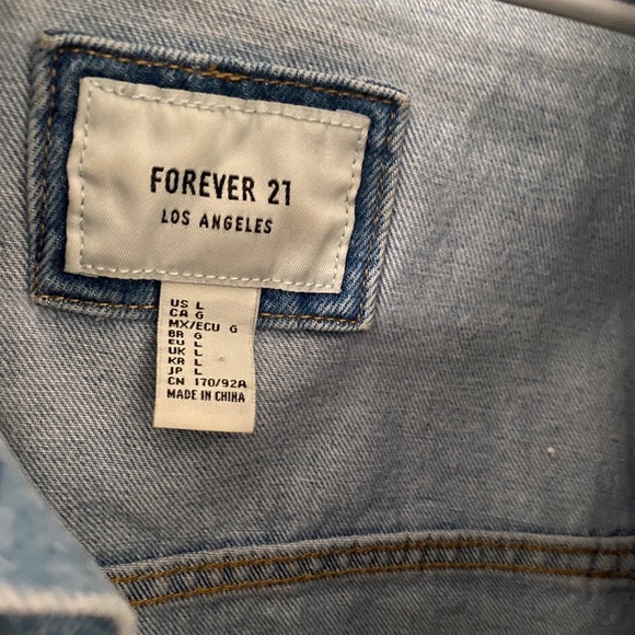 Forever 21 Denim Jacket - Picture 6 of 8